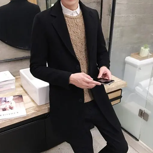 Men's Classic Fall Coat