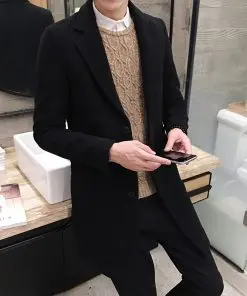 Alternative view of Men's Classic Fall Coat