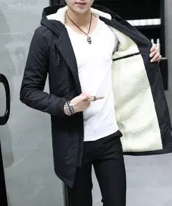 Alternative view of Men's Hooded Winter Parka