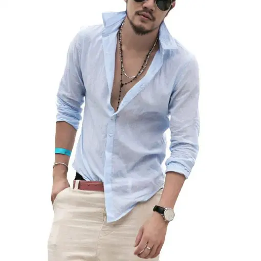 Men's Linen Summer Shirt