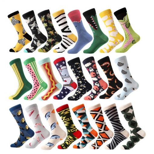 Men's Animal and Arts Printed Socks