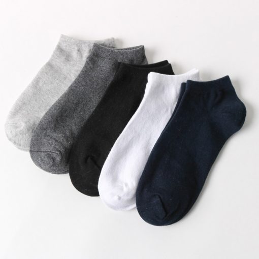 Cotton Ankle Socks Set for Men