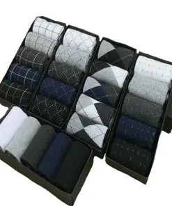 Alternative view of Men's Business Plaid Socks