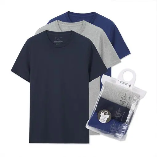 Men's Summer Casual T-Shirts Set 3 pcs