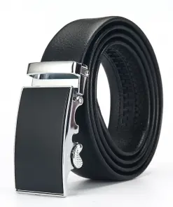 Alternative view of Classy Genuine Leather Belt for Men with Automatic Buckle