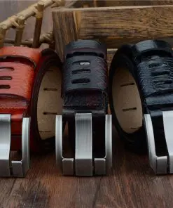 Alternative view of Men's Casual Leather Belt