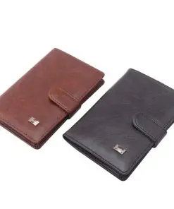 Alternative view of Men's Faux Leather Passport Cover with Driver License Compartment