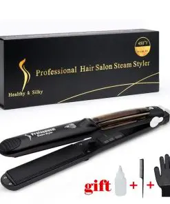 Alternative view of Ceramic Hair Straightening Iron with Argan Oil Infusion