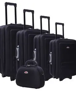 Black Luggage Set - 5 Piece