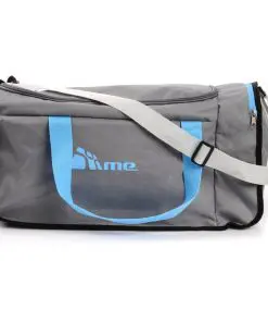 40L Foldable Gym Bag (Grey / Blue)