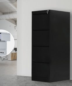 4-Drawer Shelf Office Gym Filing Storage Locker Cabinet