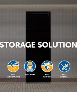 4-Drawer Shelf Office Gym Filing Storage Locker Cabinet