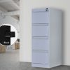 4-Drawer Shelf Office Gym Filing Storage Locker Cabinet