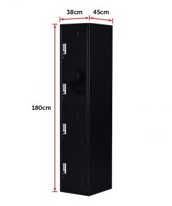 Four-Door Office Gym Shed Storage Lockers