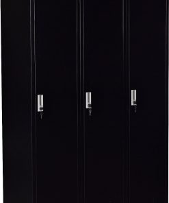Three-Door Side by Side Office Gym Shed Storage Locker