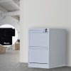 2-Drawer Shelf Office Gym Filing Storage Locker Cabinet 2-Drawer Shelf Office Gym Filing Storage Locker Cabinet