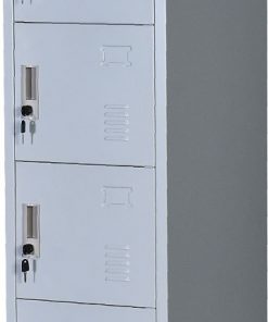 Six-Door Office Gym Shed Storage Lockers