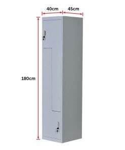 Two-Door Office Gym Shed Storage Lockers