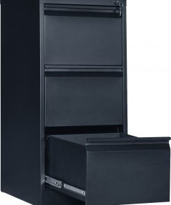 3-Drawer Shelf Office Gym Filing Storage Locker Cabinet