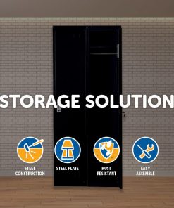One-Door Office Gym Shed Storage Locker