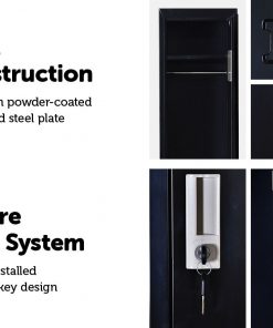 One-Door Office Gym Shed Storage Locker