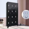 12 Door Locker – Office/Gym – Black