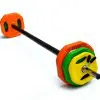 20kg Standard Rubber Coloured Barbell