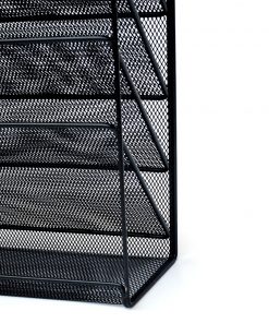 Wall Mount 6 Pocket Hanging File Sorter Organizer Folder Holder Rack Storage