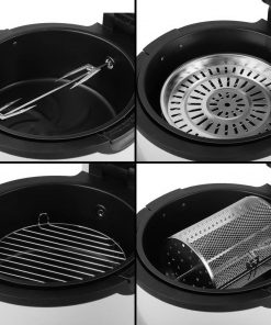 5 Star Chef 10L 8 Function Convection Oven Cooker Air Fryer- White