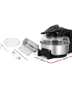 Devanti 12L Air Fryer - Black