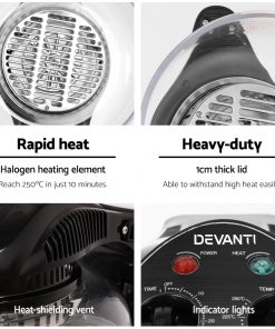 Devanti 12L Air Fryer - Black