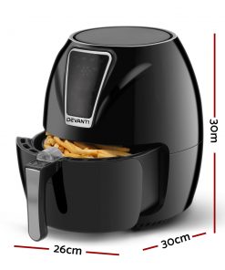 DEVANTi 3L LCD Air Fryer