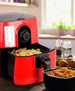 5 Star Chef 3L Oi Free Air Fryer - Red