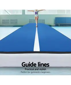 Everfit 8MX2MX0.3M Airtrack Inflatable Air Track Tumbling Floor Mat Gymnastics