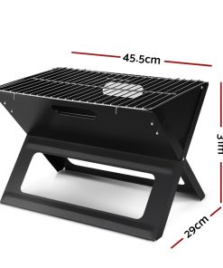 Grillz Portable Charcoal BBQ Grill