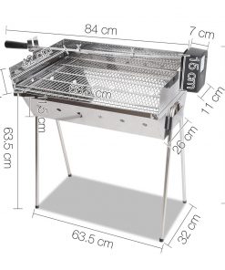 Grillz Portable Electric Spit Roaster & Rotisserie