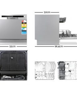 Devanti Benchtop Dishwasher 8 Place Setting