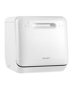 Devanti Counter Benchtop Dishwasher Portable Caravan Dishwashers Baby Bottle Sterilizer White