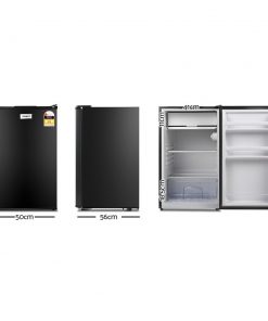 Devanti 127L Bar Fridge - Black