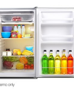 Devanti 127L Bar Fridge - Silver