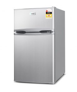 Devanti 85L Bar Fridge - Silver