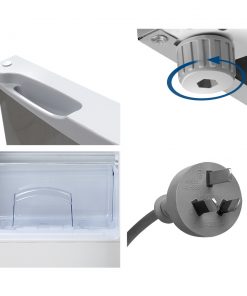 Devanti 85L Bar Fridge - Silver