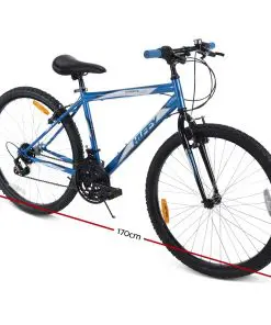 Huffy 26inch Granite Mountain Bike Unisex Mens Womens City Bicycle 15-Speed Blue