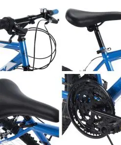 Huffy 26inch Granite Mountain Bike Unisex Mens Womens City Bicycle 15-Speed Blue