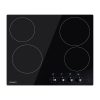 Devanti 6000W Four Burner Ceramic Cooktop – Black
