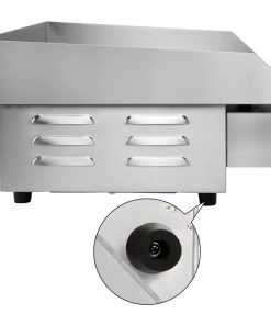 5 Star Chef 3000W Electric Griddle Hot Plate - Stainless Steel