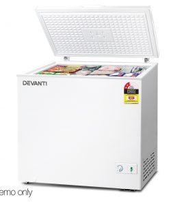 Devanti 200L Chest Freezer - White