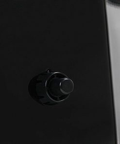 Devanti 2000W Portable Electric Panel Heater - Black Glass