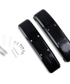 Devanti 2000W Portable Electric Panel Heater - Black Glass