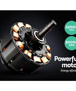 Devanti 2L Digital Commercial Blender LED Display Red